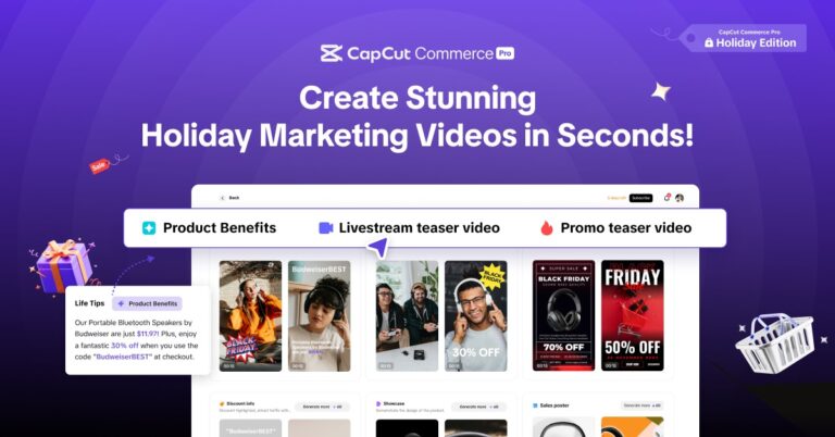 CapCut Commerce Pro enables e-commerce